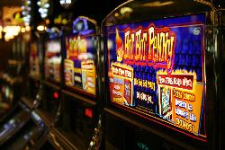 Slot Machines at a casino